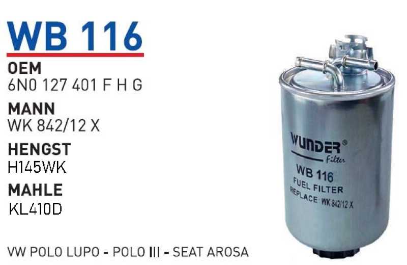 VW POLO LUPO - POLO III - SEAT AROSA [WB116]