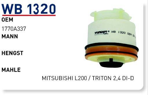 MITSUBISHI L200 / TRITON 2,4 DI-D [WB1320]