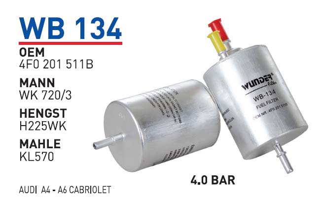 AUDI A4-A6 CABRIOLET 4,0 BAR [WB134]