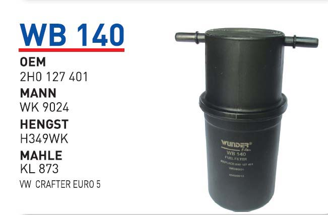 VOLKSWAGEN CRAFTER - SPRINTER [WB140]