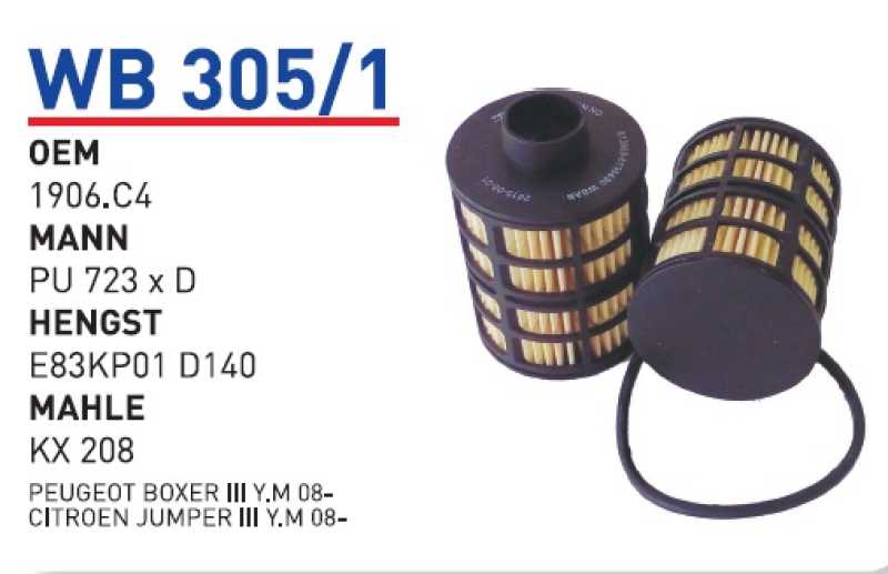 FIAT DUCATO 2,2-2,3-3,0 JTD [WB305/1]