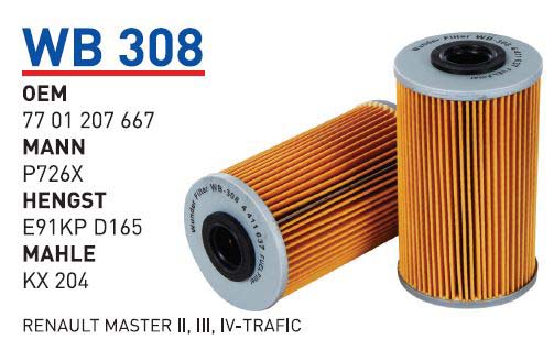 RENAULT MASTER II-III-IV - TRAFFIC II [WB308]