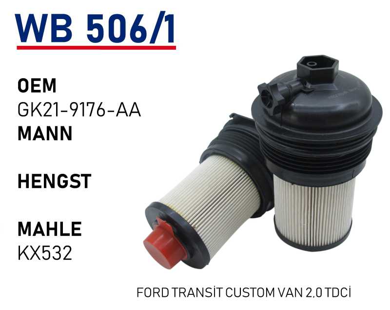 FORD TRANSIT CUSTOM VAN 2,0 TDCI [WB506/1]