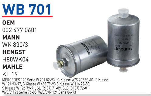 MERCEDES 124-201-202 KASA 190 SERiE 102 MOTOR [WB701]