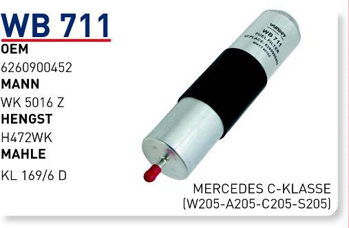 MERCEDES C-KLASSE(W205-A205-C205-S205) [WB711]