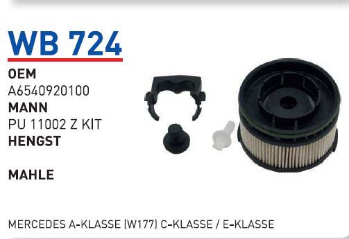 MERCEDES A-KLASSE(W177) C-KLASSE/ E-KLASSE [WB724]