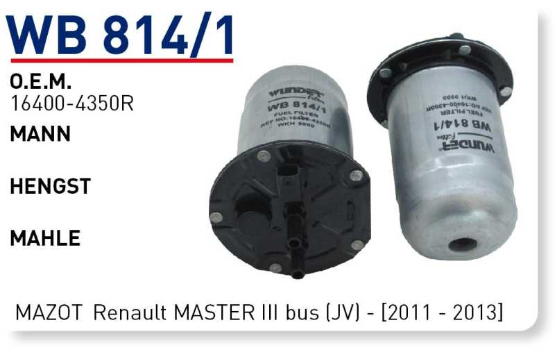 Renault MASTER III bus (JV) - [2011 - 2013] [WB814/1]