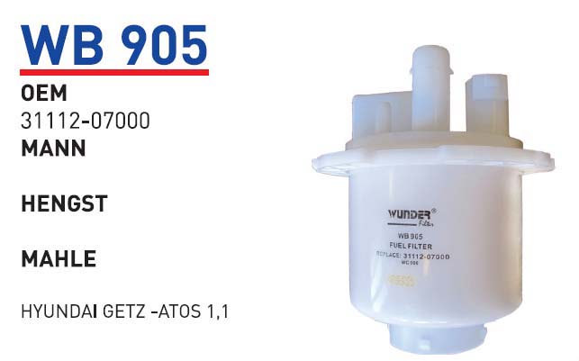 HYUNDAI GETZ -ATOS 1,1 [WB905]