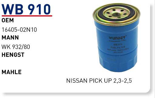 NiSSAN PICK UP 2,3-2,5 [WB910]