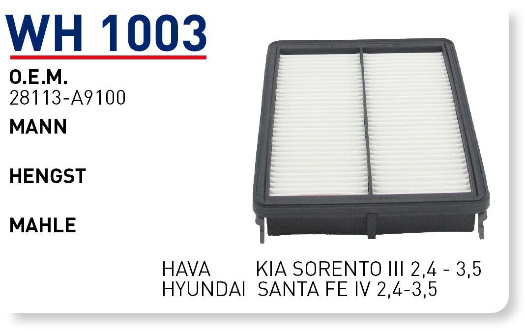 KIA SORENTO III 2,4 - 3,5 [WH1003]