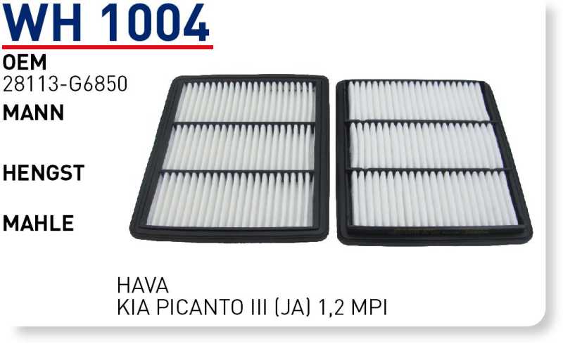 KIA PICANTO III (JA) 1,2 MPI [WH1004]