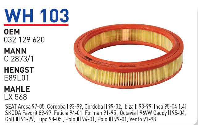 VOLKSWAGEN POLO [WH103]