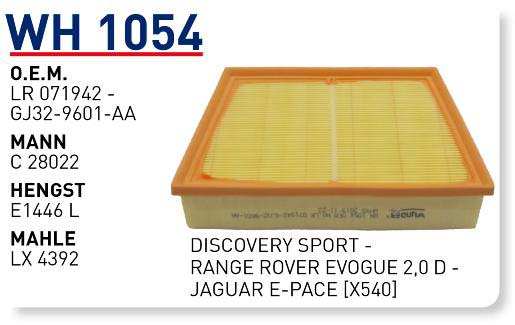 DiSCOVERY SPORT -RANGE ROVER EVOGUE2,0 D - JAGUAR E-PACE [X540] [WH1054]