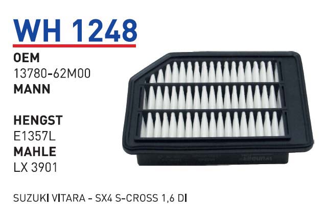 SUZUKI VITARA - SX4 S-CROSS 1,6 DDIS [WH1248]