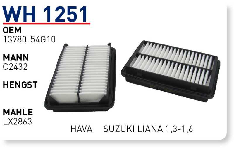 SUZUKI LIANA 1,3-1,6 [WH1251]