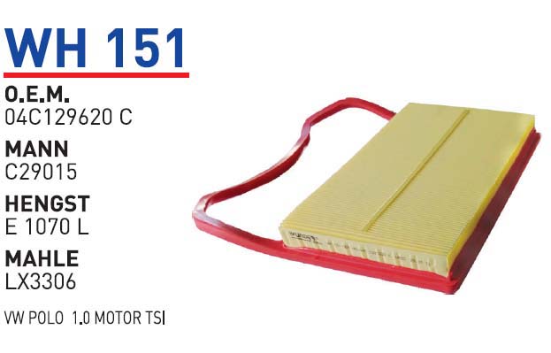 VOLKSWAGEN POLO V 1,0-SEAT IBIZA V 1,0-SKODA FABIA III 1.0-CITIGO [WH151]