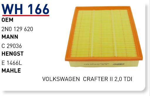 VOLKSWAGEN CRAFTER II 2,0 TDI [WH166]
