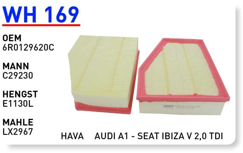 AUDI A1 - SEAT IBIZA V 2,0 TDI [WH169]