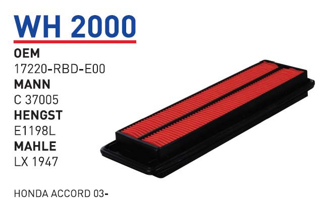 HONDA ACCORD 03- [WH2000]