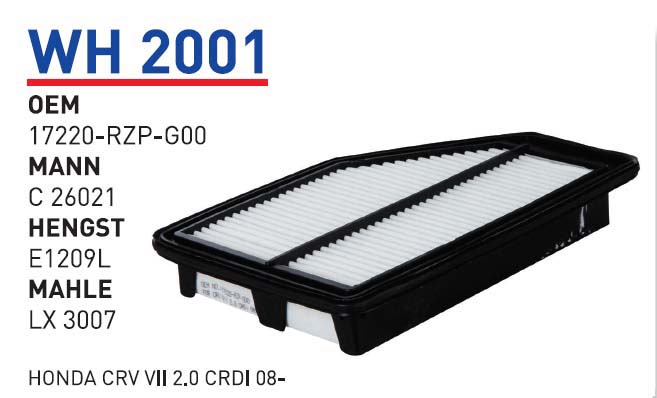 HONDA CRV VII 2.0 CRDi 08- [WH2001]
