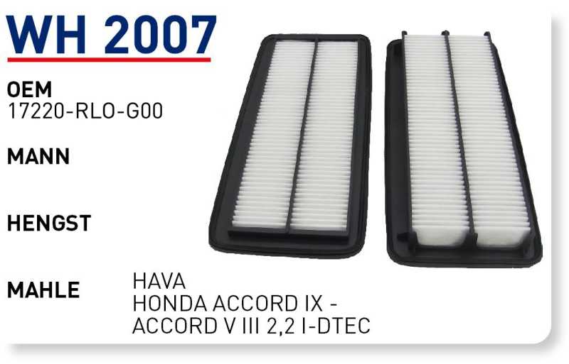 HONDA ACCORD IX - ACCORD V III 2,2 I-DTEC [WH2007]