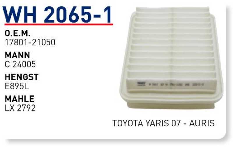 TOYOTA YARiS 07 - AURiS [WH2065/1]