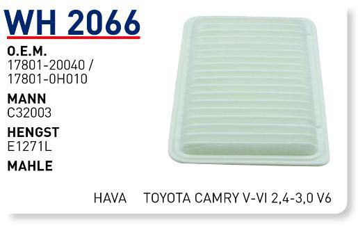 TOYOTA CAMRY V-VI 2,4-3,0 V6 [WH2066]