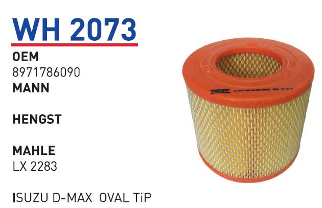 ISUZU D-MAX OVAL TIP [WH2073]