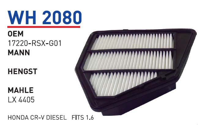 HONDA CR-V DIESEL AIR FILTER FITS 1.6 [WH2080]