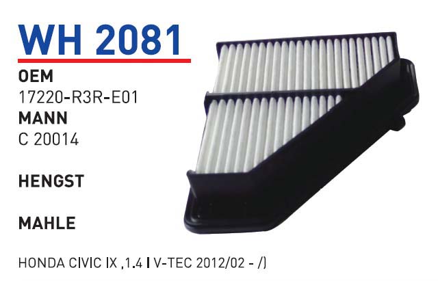 HONDA CIVIC IX ,1.4 I V-TEC 2012/02 - /) [WH2081]