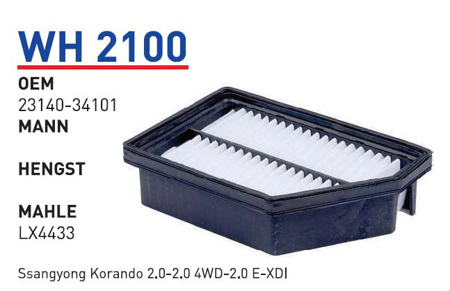 Ssangyong Korando 2.0-2.0 4WD-2.0 E-XDI [WH2100]