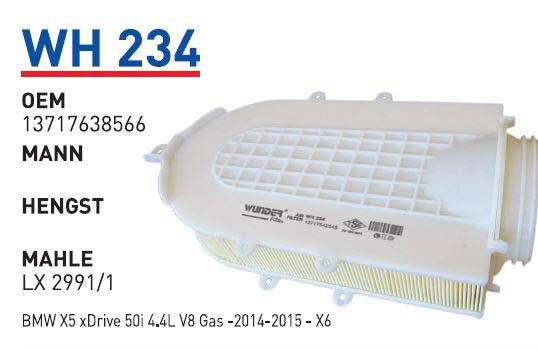 BMW X5 xDrive50i 4.4L V8 Gas -2014-2015 - X6 [WH234]