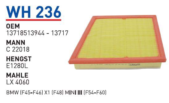 BMW (F45-F46) X1 (F48) MINI III (F54-F60) [WH236]