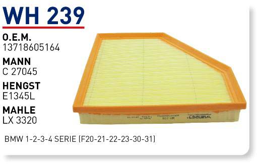 BMW 1-2-3-4 SERIE (F20-21-22-23-30-31) [WH239]