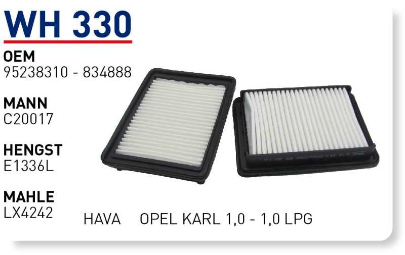 OPEL KARL 1,0 - 1,0 LPG [WH330]