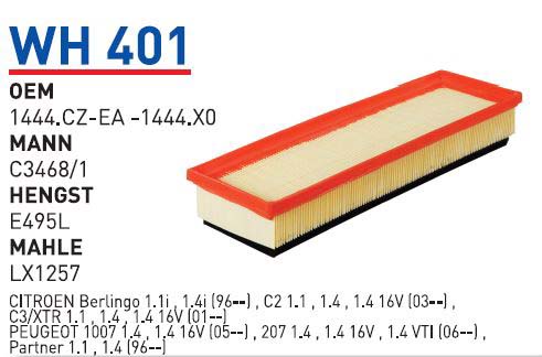 PEUGEOT 1007 - 207 1.1 - 1.4 [WH401]