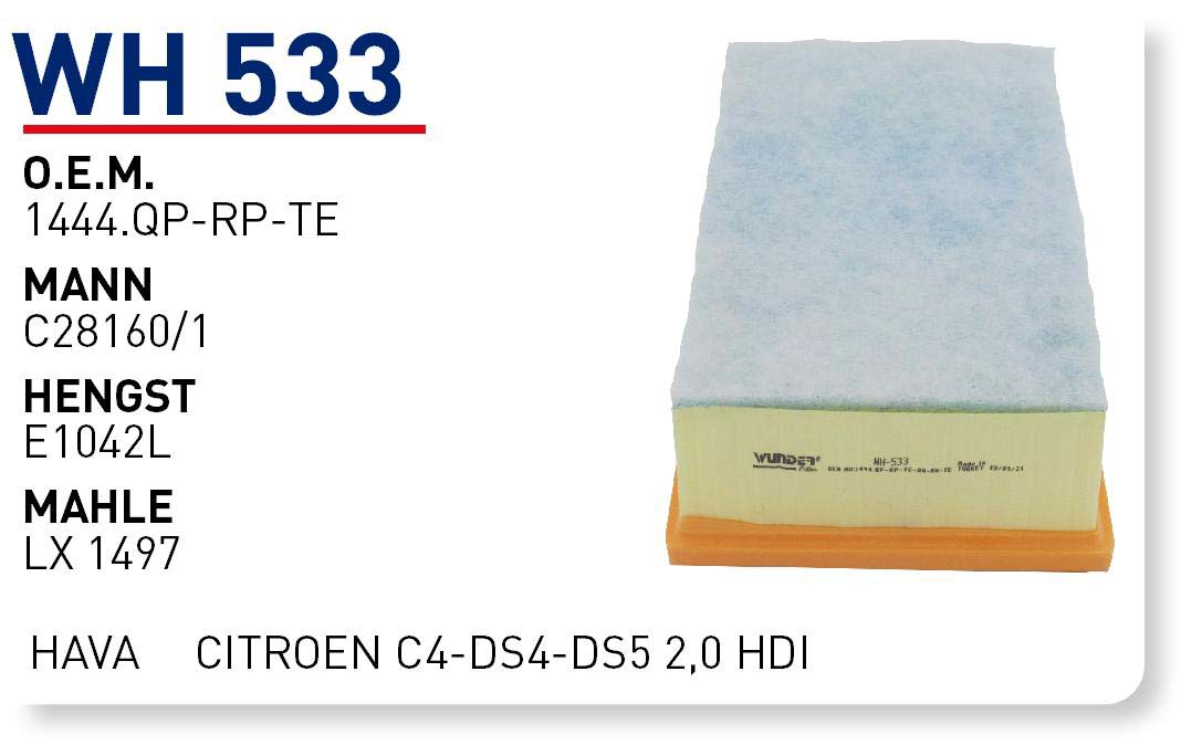 PEUGEOT 3008-5008 2,0 HDI [WH533]
