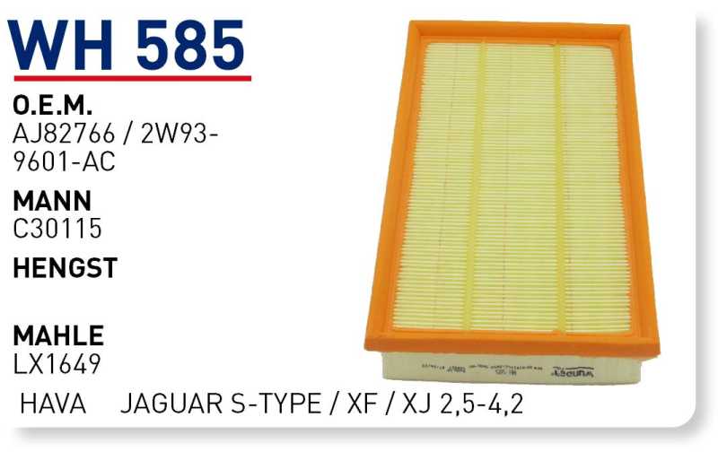 JAGUAR S-TYPE / XF / XJ 2,5-4,2 [WH585]