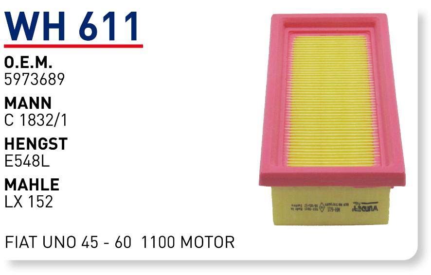 FiAT UNO 45 - 60 1100 MOTOR [WH611]