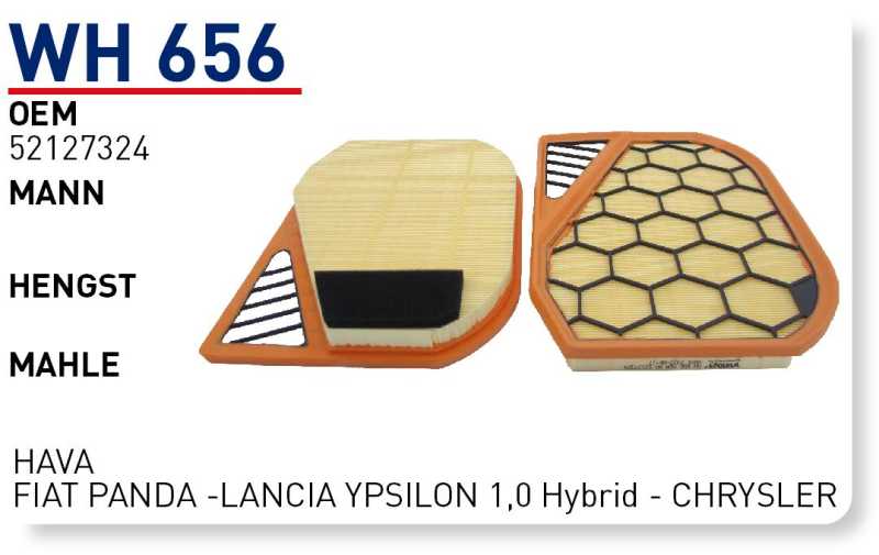 FIAT PANDA -LANCIA YPSILON 1,0 Hybrid - CHRYSLER [WH656]