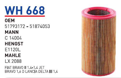 FIAT BRAVO II 1.4-1.4 JET-BRAVO 1.6 D LANCIA DELTA III 1.4 [WH668]