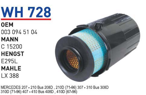 MERCEDES 208 BUS [WH728]