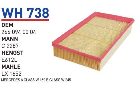 MERCEDES A KLASSE(W169) B KLASSE(W245) 04-11 > [WH738]