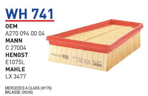 MERCEDES A CLASS (W176) BKLASSE(W246) [WH741]