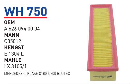 MERCEDES C-KLASEC180-C200 BLUTEC [WH750]