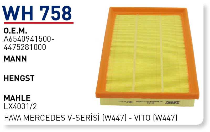 MERCEDES V-SERISI (W447) - VITO (W447) [WH758]