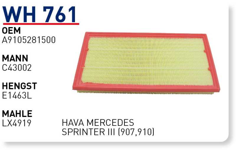 MERCEDES SPRINTER III (907,910) [WH761]