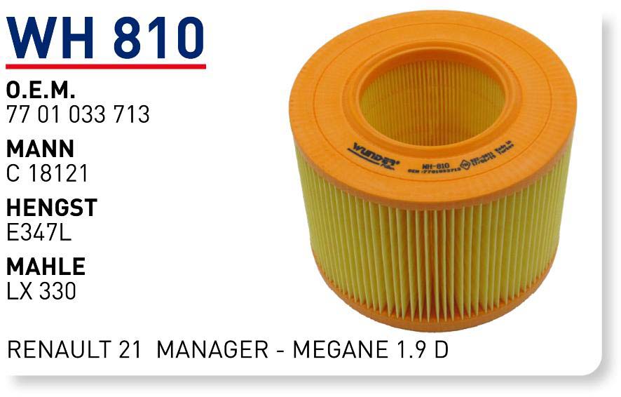 RENAULT 21 MANAGER - MEGANE 1.9 D [WH810]