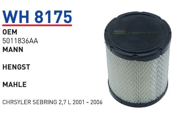 CHRSYLER SEBRING 2,7 L 2001 - 2006 [WH8175]