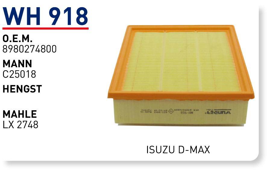 ISUZU D-MAX [WH918]